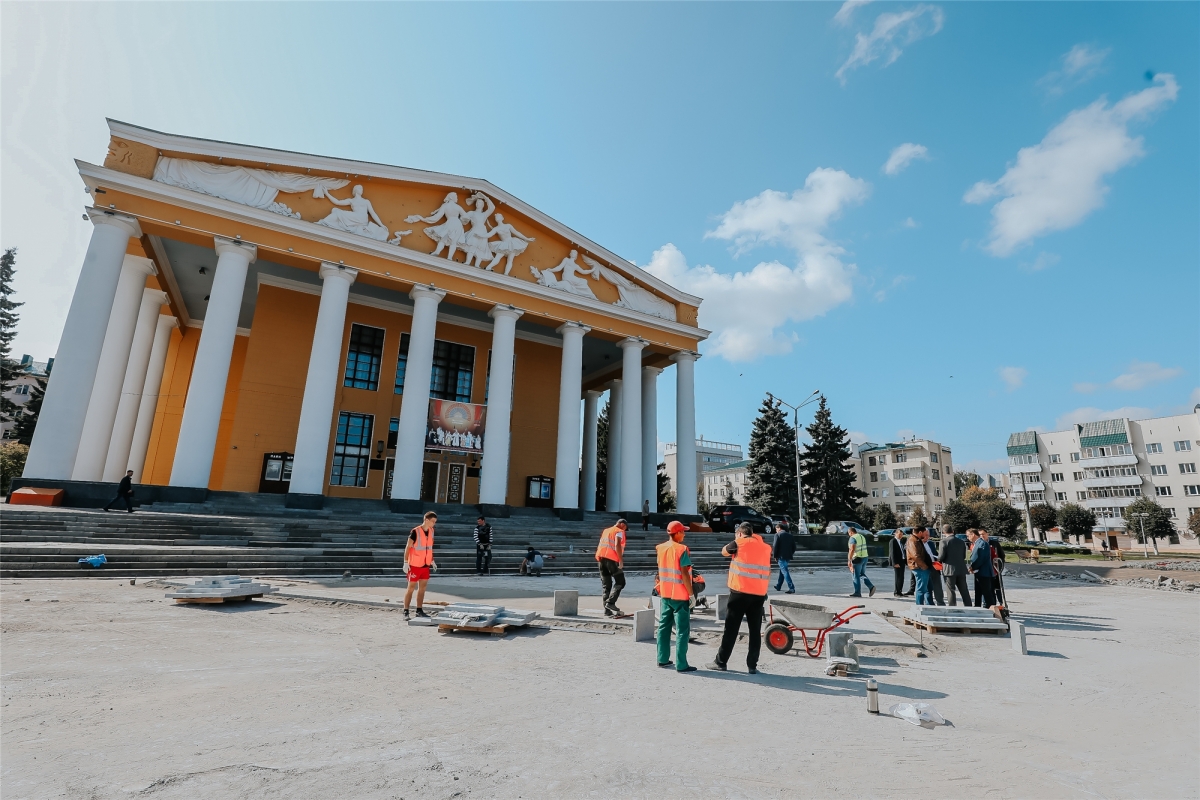 Фото чебоксары фото красная площадь