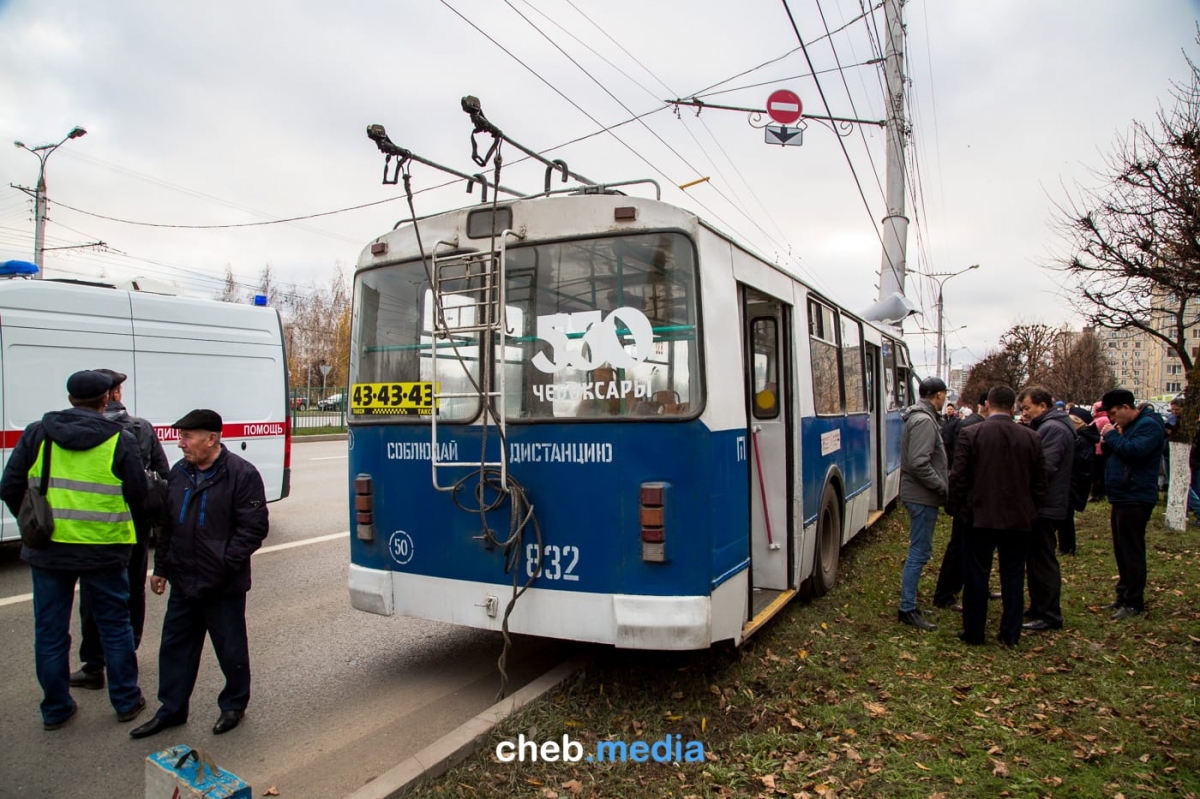 дтп троллейбус чебоксары