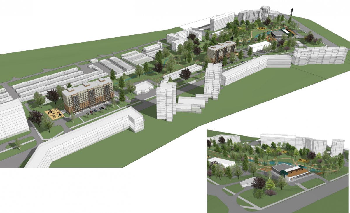 Мэрия утвердила проект застройки оврага по Ленкома
