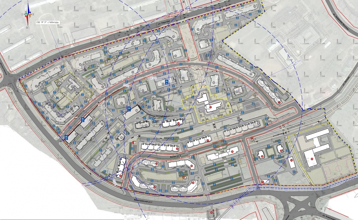 План застройки радужный чебоксары