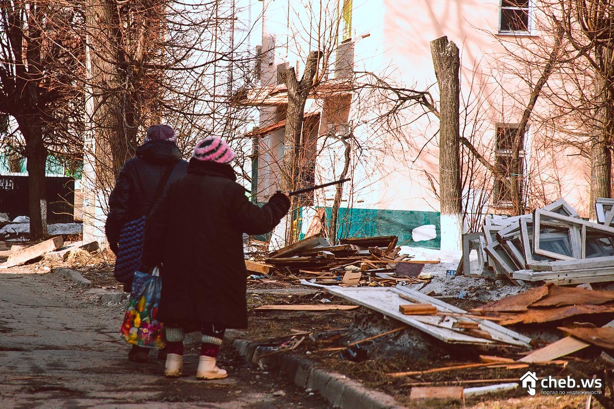 Старые дома Комбината готовятся к сносу. Пусто место – как обычно?