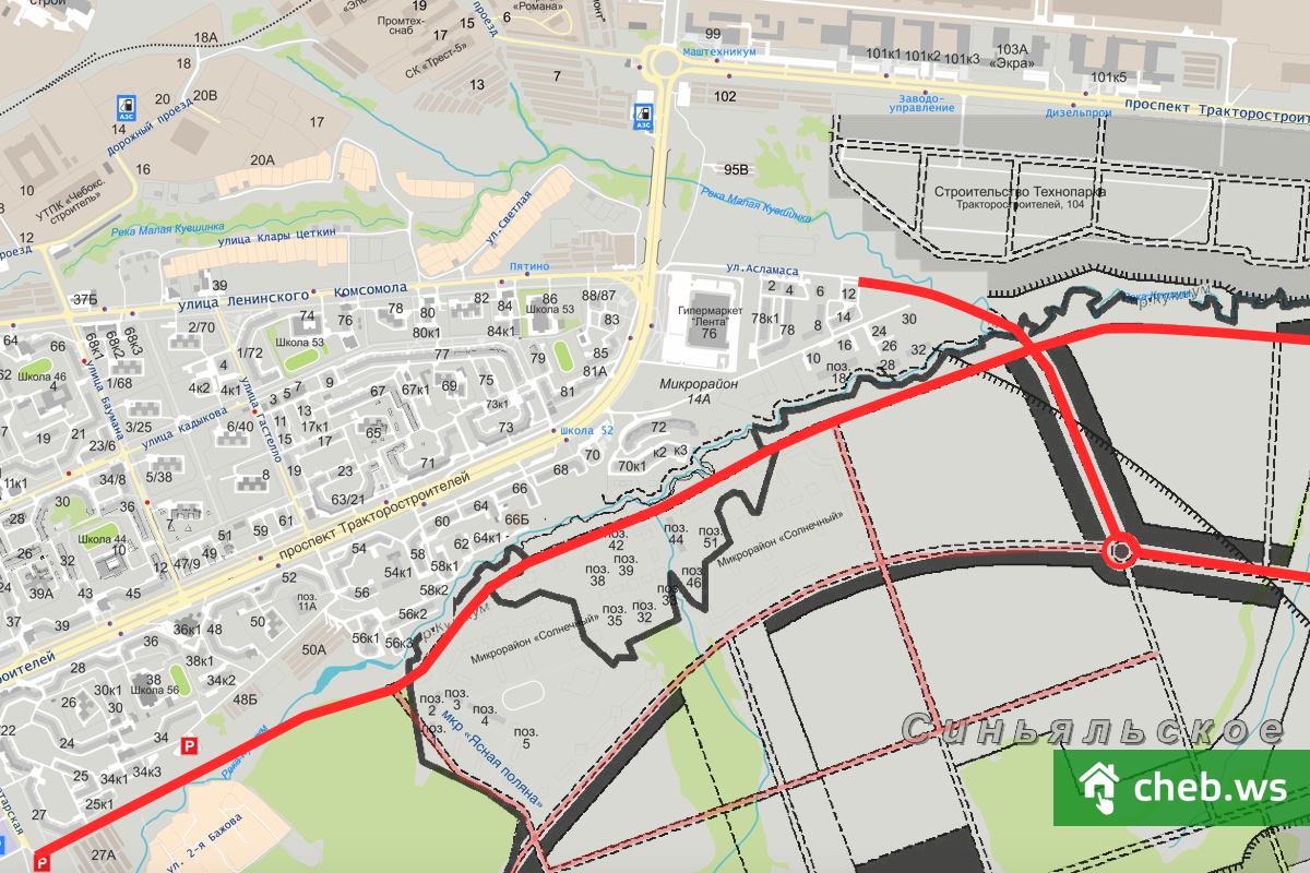 Микрорайон солнечный чебоксары карта