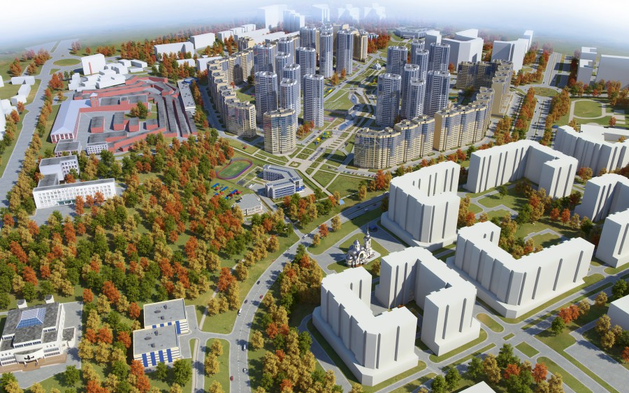 Новый город чебоксары план застройки микрорайона