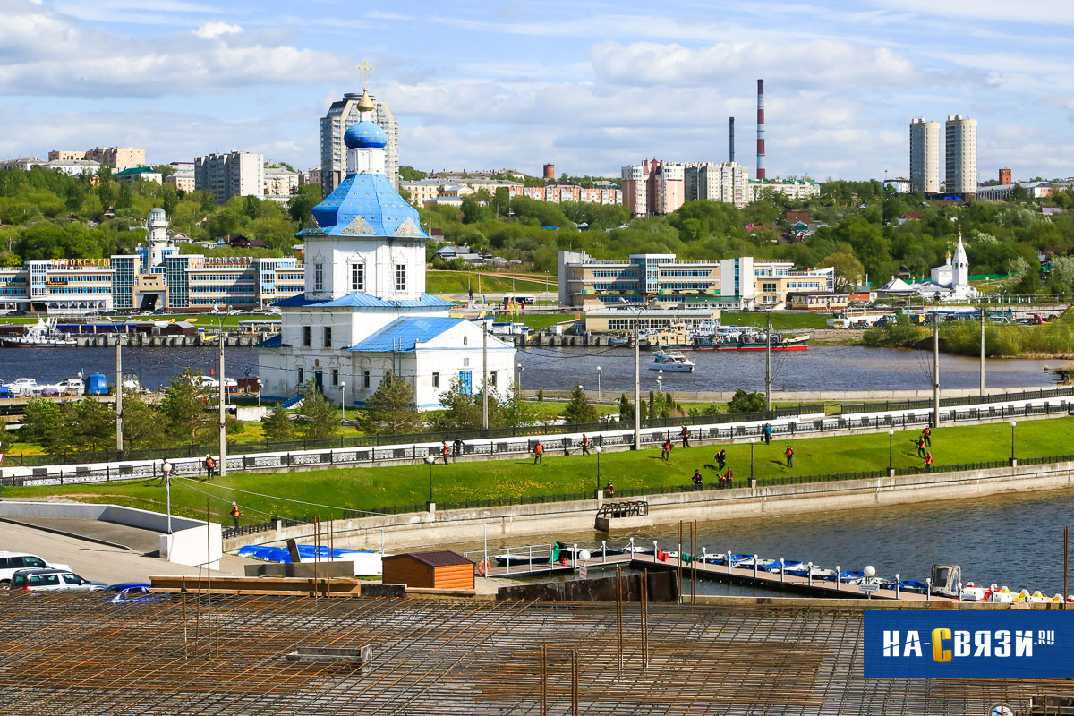 Набережная в чебоксарах фото