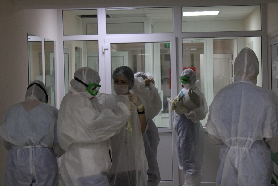 Стационар Вурнарской ЦРБ перепрофилировали для лечения больных коронавирусом