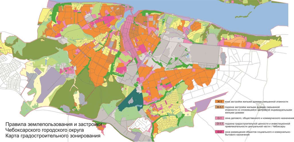 Генеральный план чебоксарского городского округа до 2035 года